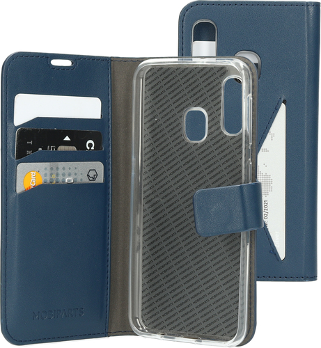 Mobiparts Classic Wallet Case Samsung Galaxy A20e (2019) Blue