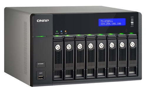 QNAP TS-870 PRO + 8X ST3000NC000 – image 6