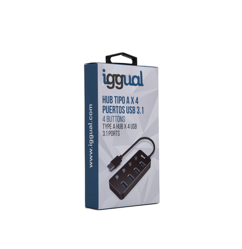 iggual Type A Hub x 4 USB 3.1 ports – image 4