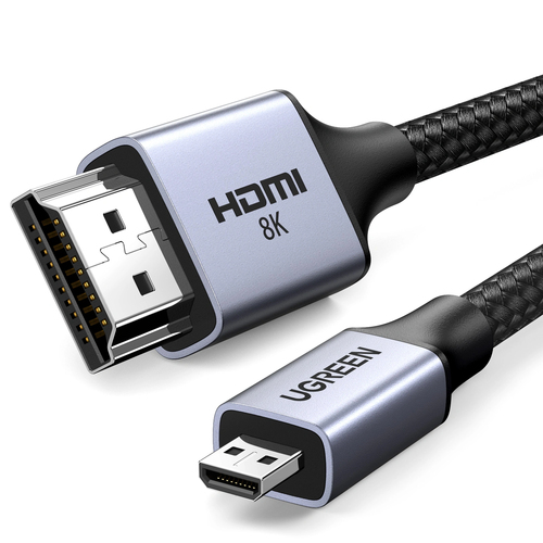 Ugreen HD164 – 15516 HDMI кабель 1 m HDMI Тип A (Стандарт) HDMI Тип D (Микро) Черный