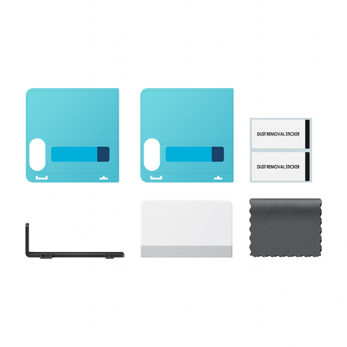 Samsung Galaxy Z Flip 8 Anti Reflectie Screenprotector Kunststof Duo Pack, afbeelding 2