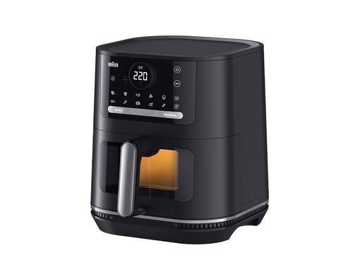Braun HF 5055I BK Одиночный 6 L Автономный 2000 W Аэрофритюрница с горячим воздухом Черный