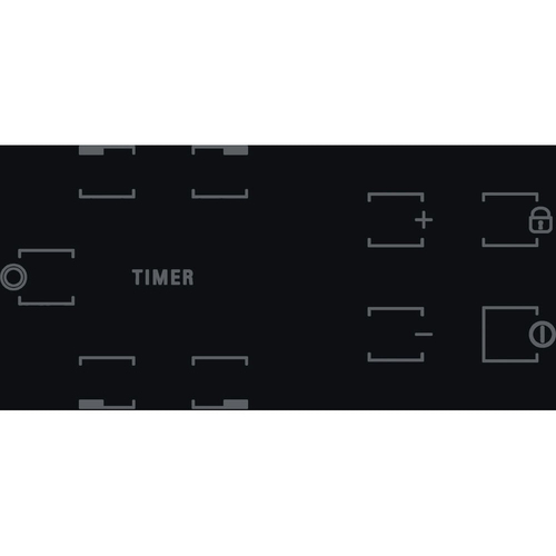 Hotpoint HR 612 C H 58 cm Electric Ceramic Hob - Black - image 2