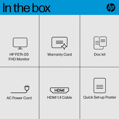 HP P27h G5 FHD Monitor – image 5