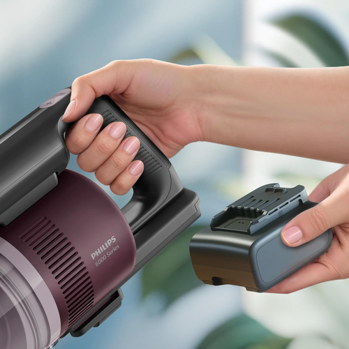 Philips 6000 series XC6453/10 stick vacuum/electric broom Battery Dry Bagless – image 6