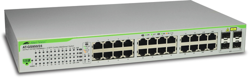 Allied Telesis AT-GS950/24 1918R Vadīts Gigabit Ethernet (10/100/1000) Pelēks