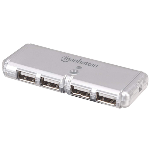 Manhattan Hub de Bolsillo USB de Alta Velocidad 2.0 imagen 1