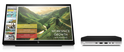 HP 800 G3 + EliteDisplay S14