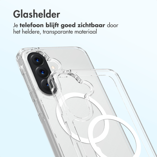 Accezz Xtreme Impact Backcover met MagSafe voor de Samsung Galaxy A57 (5G) - Transparant, afbeelding 7