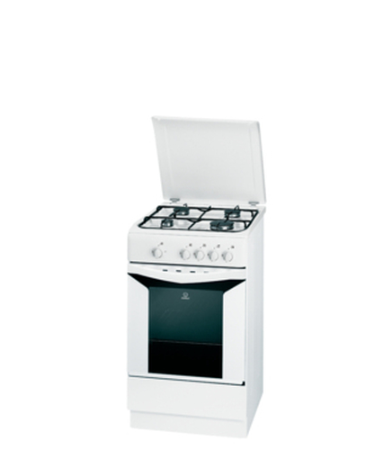 Indesit K1G2SWE cooker Built-in cooker Gas White