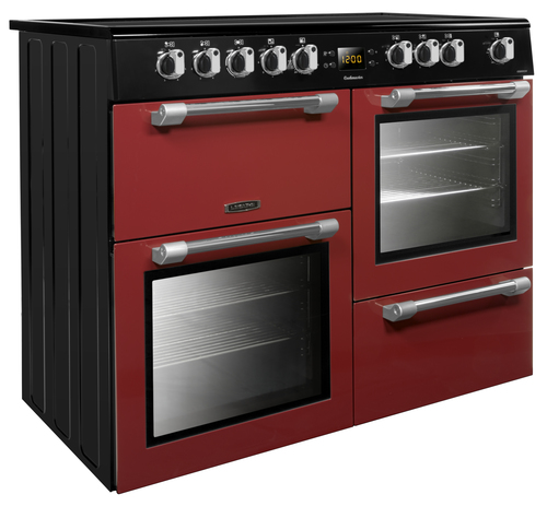 Leisure CK100C210R cooker Range cooker Electric Ceramic hob Red – image 4