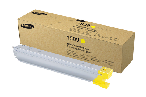 Original Samsung Clt-Y809S Yellow Toner Cartridge - image 3
