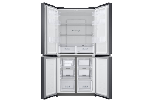Samsung RF48A400EB4 side-by-side refrigerator Freestanding – image 4