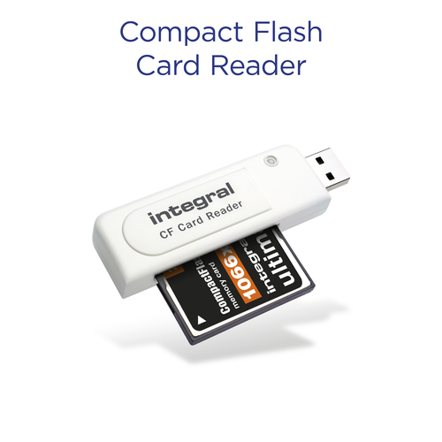 Integral USB 2.0 CARD READER SINGLE SLOT COMPACT FLASH ETAIL – image 4