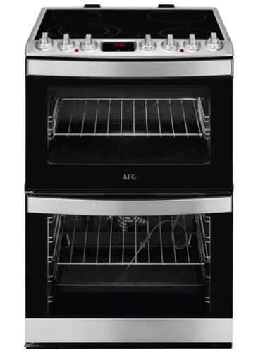 AEG CCB6761ACM Freestanding cooker Electric Ceramic hob Stainless steel