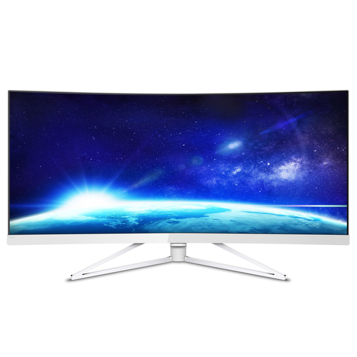 Philips Brilliance 349X7FJEW/96 computer monitor 86.4 cm (34") 3440 x 1440 pixels UltraWide Quad HD LCD White – image 2