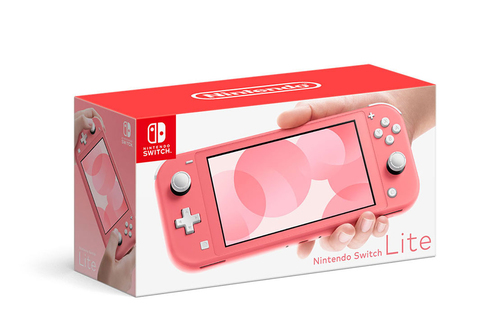 Nintendo Switch Lite Coral + Super Mario 3D All-Stars