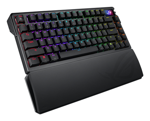 ASUS ROG Azoth Extreme teclado Juego USB + RF Wireless + Bluetooth QWERTZ Francés Negro