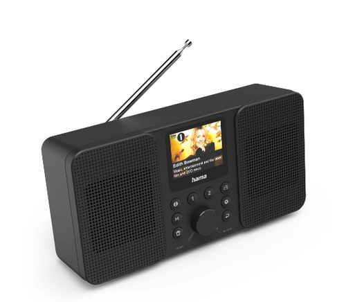 Hama 00054257 radio Personal Digital Negro