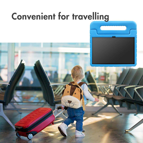Accezz Kidsproof Backcover met handvat Samsung Galaxy Tab A9 Tablethoesje Blauw, afbeelding 5