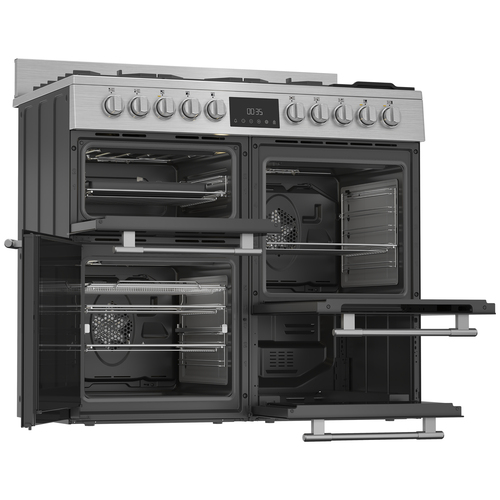 Hotpoint RH100FA21BX cooker Range cooker Electric Gas Stainless steel – image 7