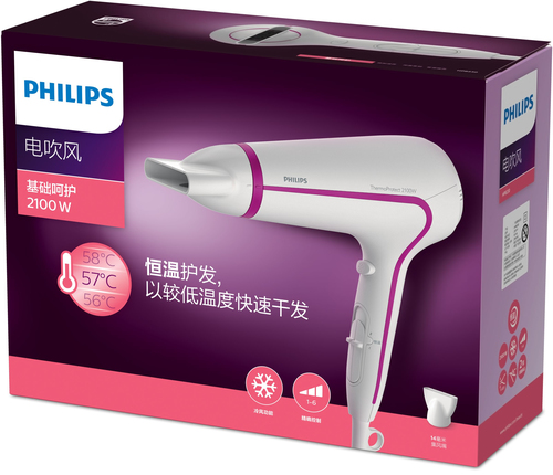 Philips ThermoProtect HP8230/65 hair dryer – image 2