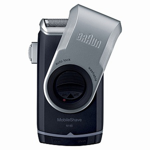 Braun M-90 men's shaver Foil shaver Black, Silver