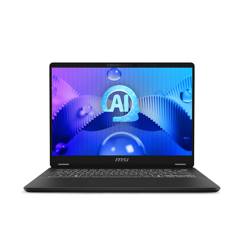 MSI Prestige 14 AI STUDIO C1VEG-002UK Intel Core Ultra 7 155H Ноутбук 35,6 cm (14") 2.8K 32 GB DDR5-SDRAM 1 TB Твердотельный накопитель (SSD) NVIDIA GeForce RTX 4050 Wi-Fi 7 (802.11be) Windows 11 Pro Серый