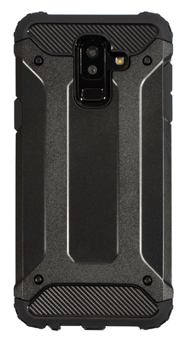 Mobiparts Rugged Shield Case Samsung Galaxy A6 Plus (2018) Black