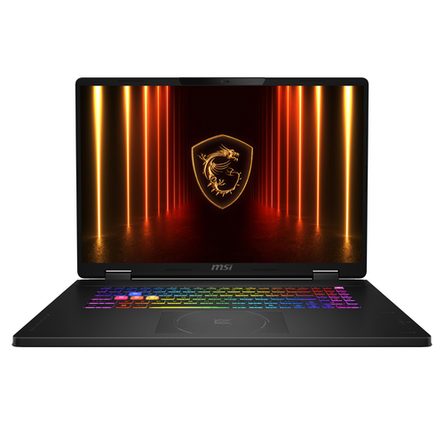 MSI Crosshair A18 HX A8WGKG-006FR AMD Ryzen™ 9 8940HX Ноутбук 45,7 cm (18") Quad HD+ 16 GB DDR5-SDRAM 1 TB Твердотельный накопитель (SSD) NVIDIA GeForce RTX 5070 Wi-Fi 6E (802.11ax) Windows 11 Home Черный AZERTY Французский