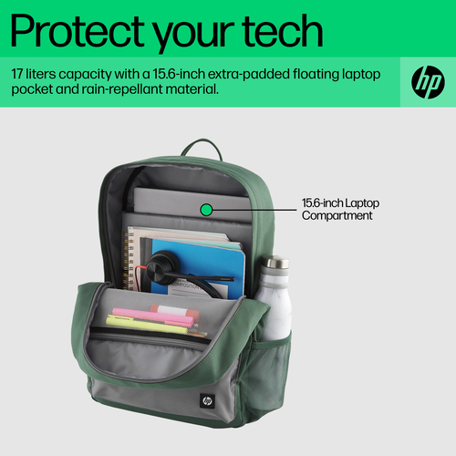 HP Campus Green Backpack – image 5