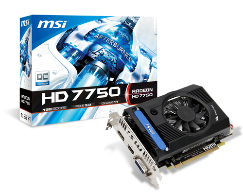 MSI R7750-PMD1GD5/OC V2 – image 2