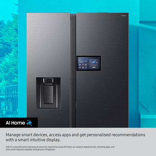 Samsung Bespoke AI Series 9 RM90F67CECEU Smart Fridge Freezer - Black - image 4