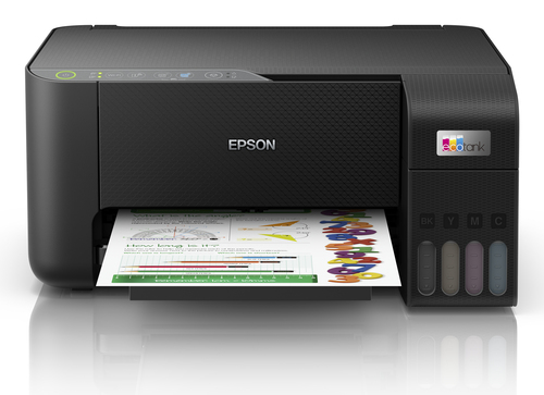 Epson EcoTank ET-2860 All-in-One Wireless Inkjet Printer, Black - image 1