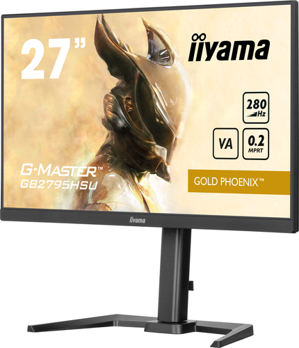 iiyama G-Master Gold Phoenix™ GB2795HSU-B1 27" Full HD 280Hz Gaming Monitor with FreeSync™ Premium - Black - image 4
