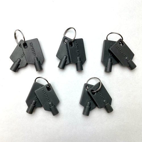 QNAP Key for TRAY-25-BLK01 10pcs