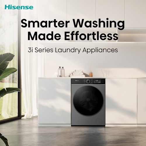 Hisense WD3I1143BTL washer dryer Freestanding Front-load White – image 3