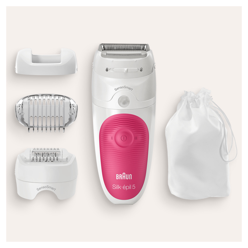 Braun Silk-épil 5 5-600 28 tweezers Pink, White – image 7