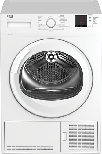 Beko DCU9123TXW сушилка для белья Отдельно стоящий Фронтальная загрузка 9 kg Белый