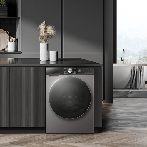 Hisense WD5S1045BT washer dryer Freestanding Front-load Titanium – image 8