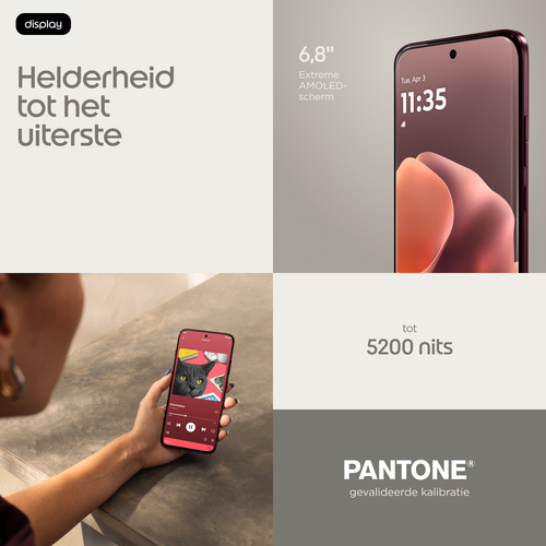 Motorola Edge 70 Pro 256 Go Rouge 5G – Photo 10 sur 10