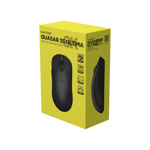 Hator Quasar 3S ULTIMA 8K Wireless gaming muis, afbeelding 7