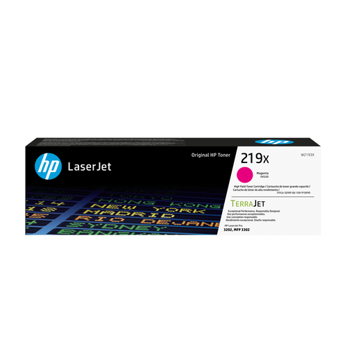 Original HP 219X High Capacity Magenta Toner Cartridge (W2193X) - image 1