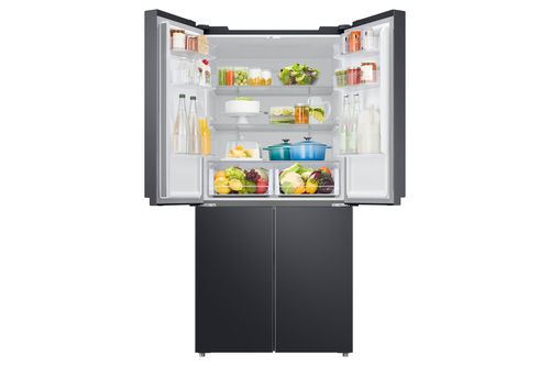 Samsung RF48A400EB4 side-by-side refrigerator Freestanding – image 8