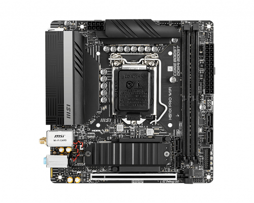 MSI H510I PRO WIFI материнская плата Intel H510 LGA 1200 (Socket H5) Mini ITX