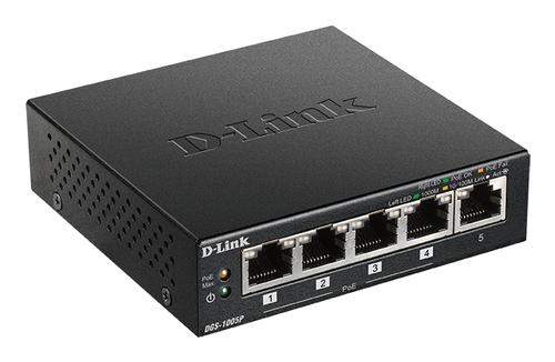 D-Link DGS 1005P - Switch, afbeelding 2