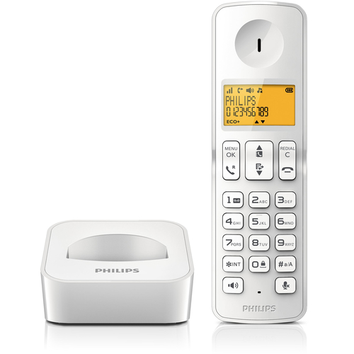 Philips Cordless phone D2101W/FR