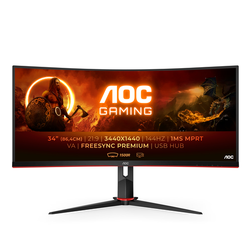 AOC G2 CU34G2X/BK computer monitor – image 1