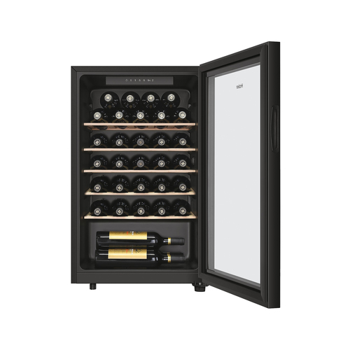 Haier Wine Bank 50 Series 3 HWS33GG Compressor wine cooler Freestanding Black 33 bottle(s) – image 4