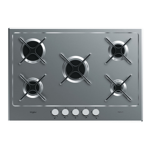 Whirlpool GMA 7514/IXL Нержавеющая сталь Встроенный 73 cm Газовый 5 зона(ы)
